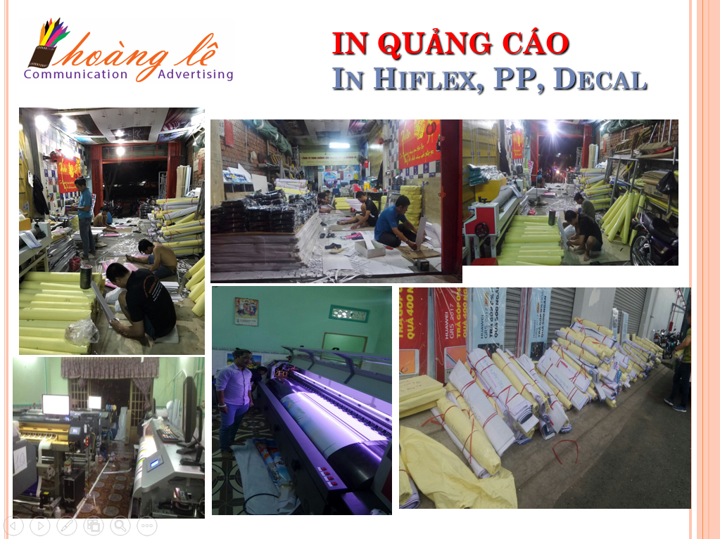 Thi công tranh PP cán Formex