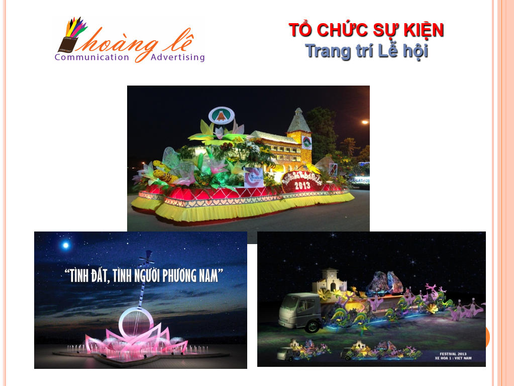 Trang trí lễ hội